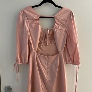 Blush pink lulus summer dress